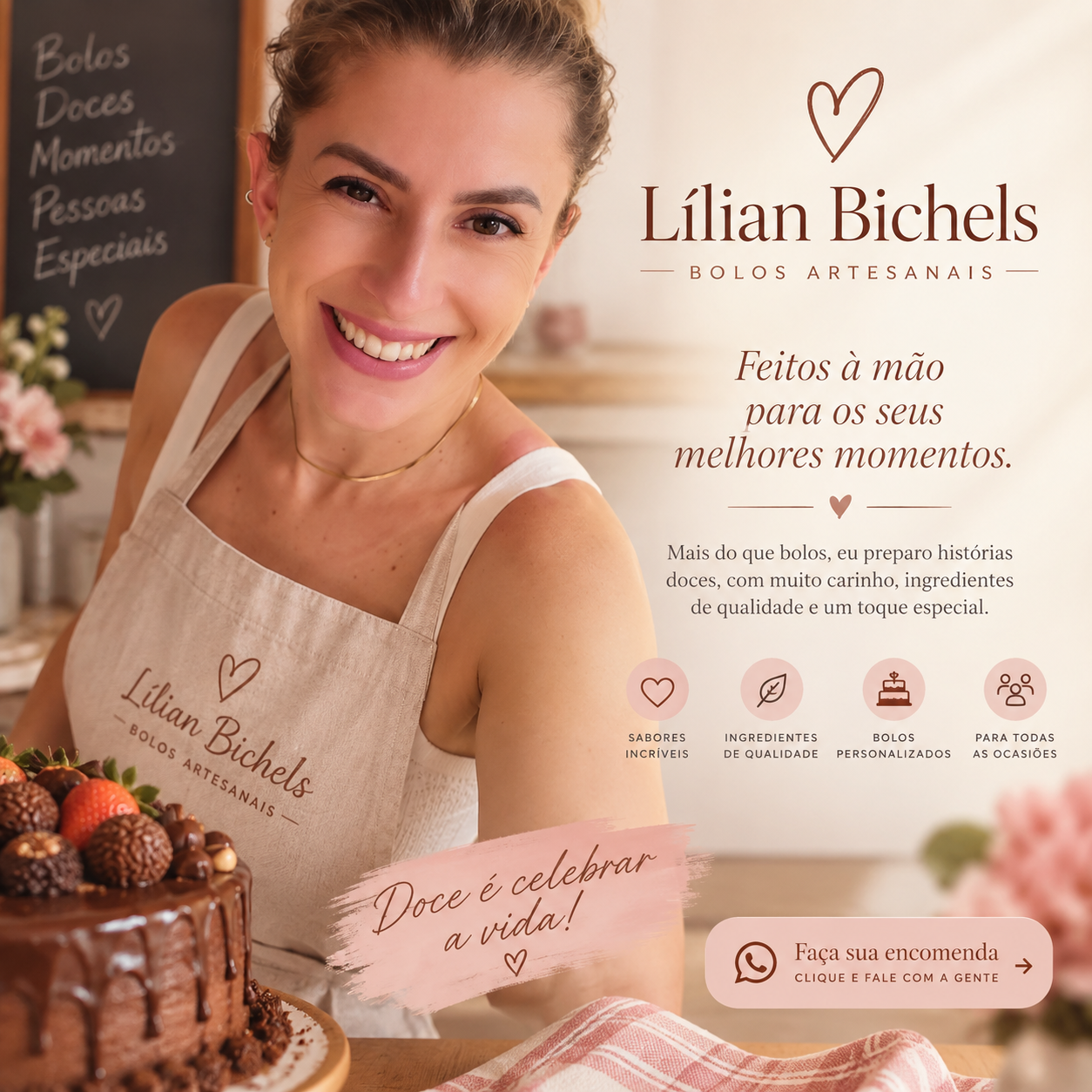 Lílian Bichels - Bolos Artesanais